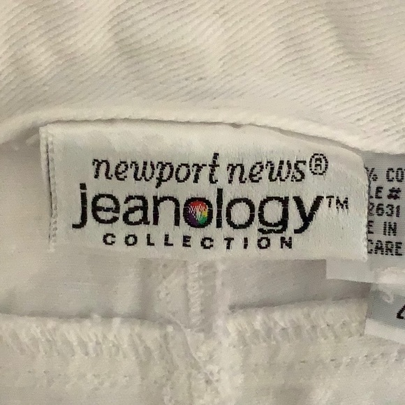 Jeanology Newport News White Jean Skirt - Picture 7 of 9